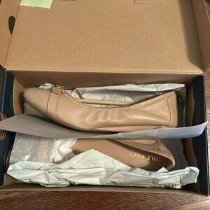 Cole Haan, Tova Bow ballet flat, brush leather, size 7.5